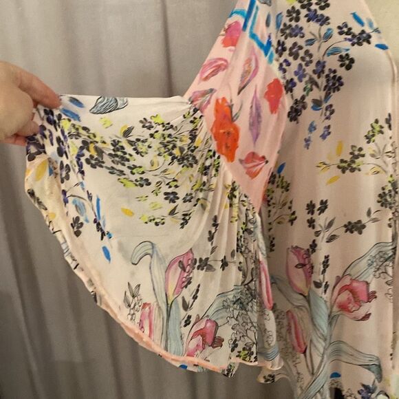 Saachi Floral Kimono Cardigan, one size - Picture 6 of 12